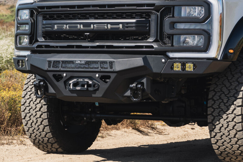 Ford F-350 Front Bumper - DV8 Offroad - Spec Series - Micro-Texture Black - `23-`26